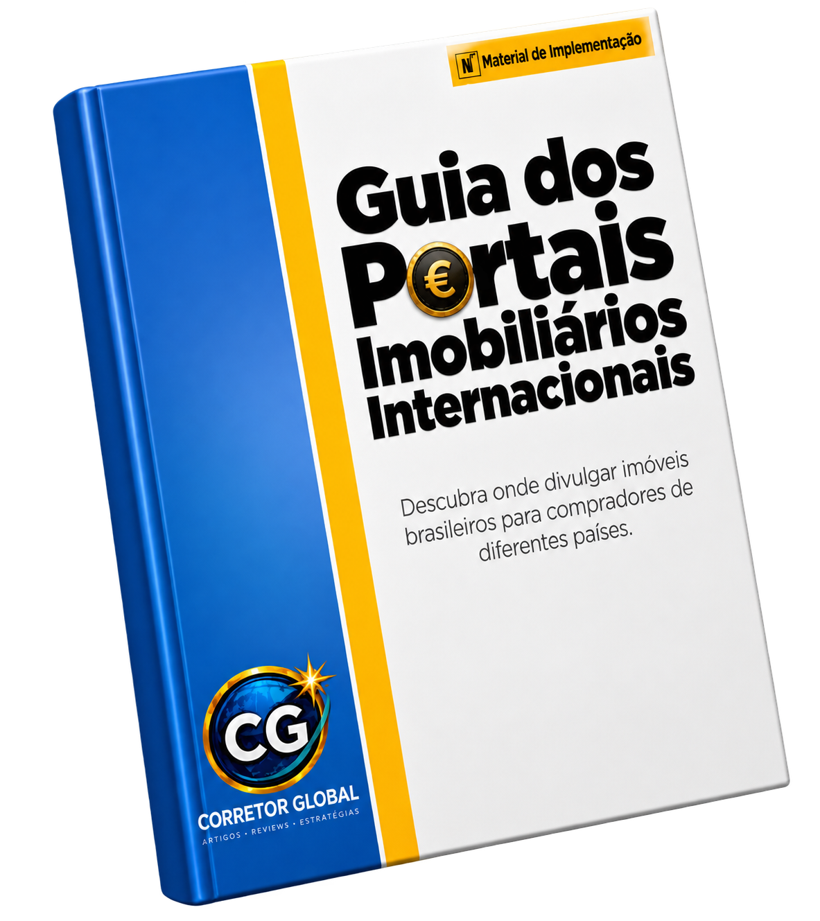 Mockup do Volume 05 — Guia dos Portais Imobiliários Internacionais